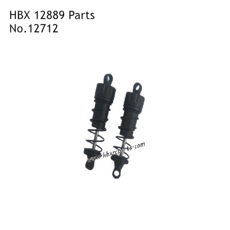 HBX 12889 Thruster Parts Front Shocks 12712