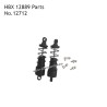 HBX 12889 Thruster Parts Front Shocks 12712