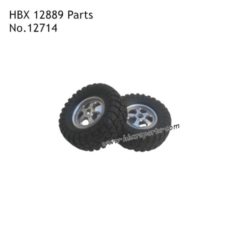 HBX 12889 Thruster Parts Wheels Complete 12714