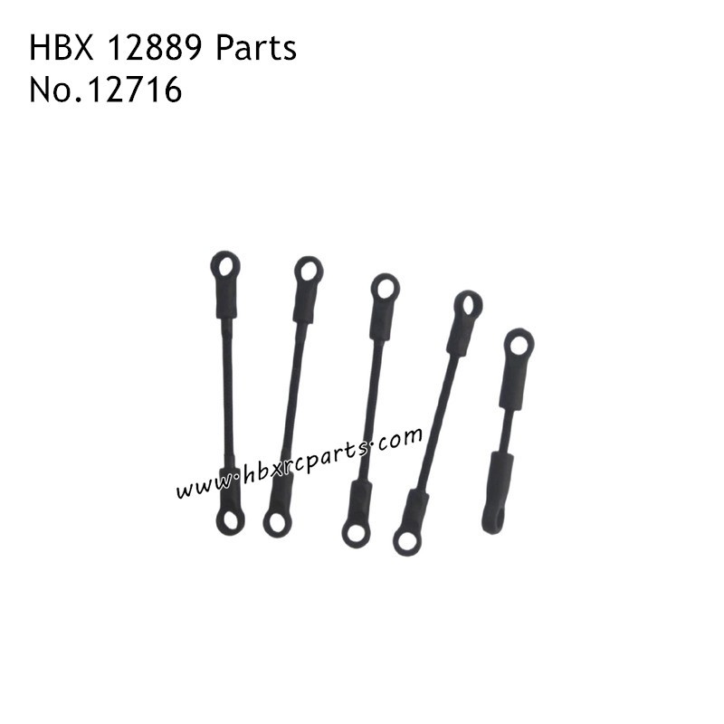 HBX 12889 Thruster Parts Front Steering Links and Servo Link and Front Links 12716 HBX 12889 Thruster Parts Front Steering Links and Servo Link and Front Links 12716