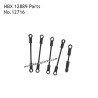 HBX 12889 Thruster Parts Front Steering Links and Servo Link and Front Links 12716