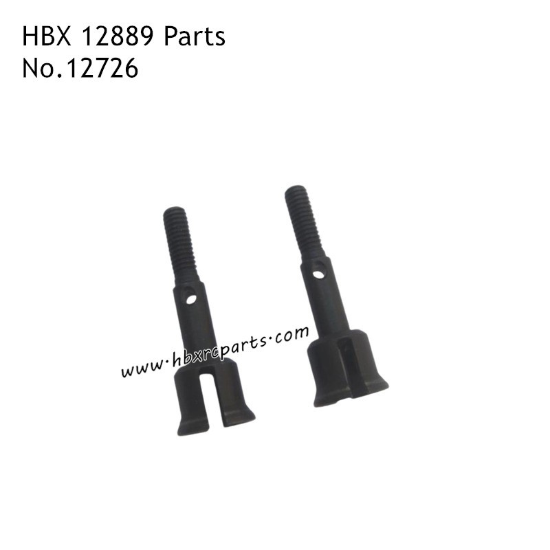 HBX 12889 Thruster Parts Front Wheel Shafts 12726 HBX 12889 Thruster Parts Front Wheel Shafts 12726