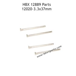 HBX 12889 RC Truck Parts 3.3X37mm Front Lower Suspension Hinge Pins 12020