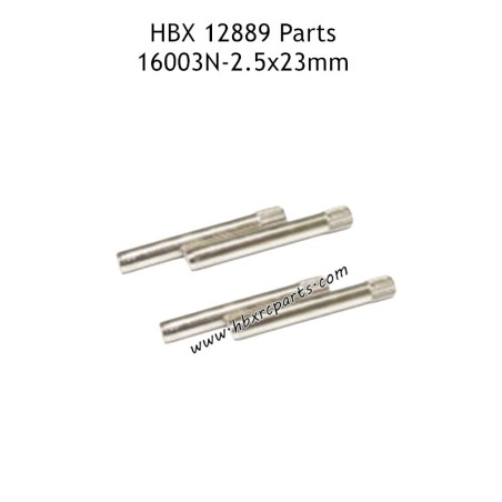 HBX 12889 Thruster Parts 2.5X23mm Front and Rear Hub Carrier 16003N