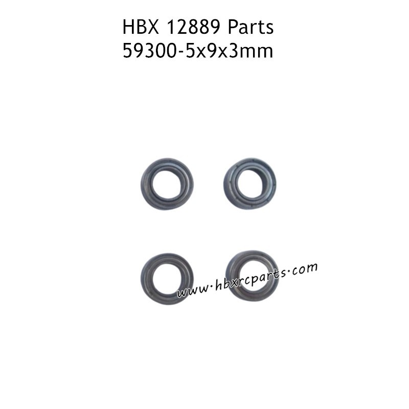 HAIBOXING HBX 12889 RC Truck Parts 5X9X3mm Ball Bearings 59300 HAIBOXING HBX 12889 RC Truck Parts 5X9X3mm Ball Bearings 59300