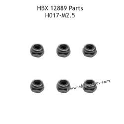 HAIBOXING HBX 12889 RC Truck Parts M2.5 Rock Nut H017