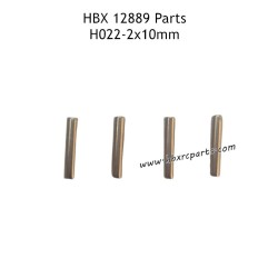 HAIBOXING HBX 12889 RC Truck Parts 2X10mm Wheel Hex Pins H022