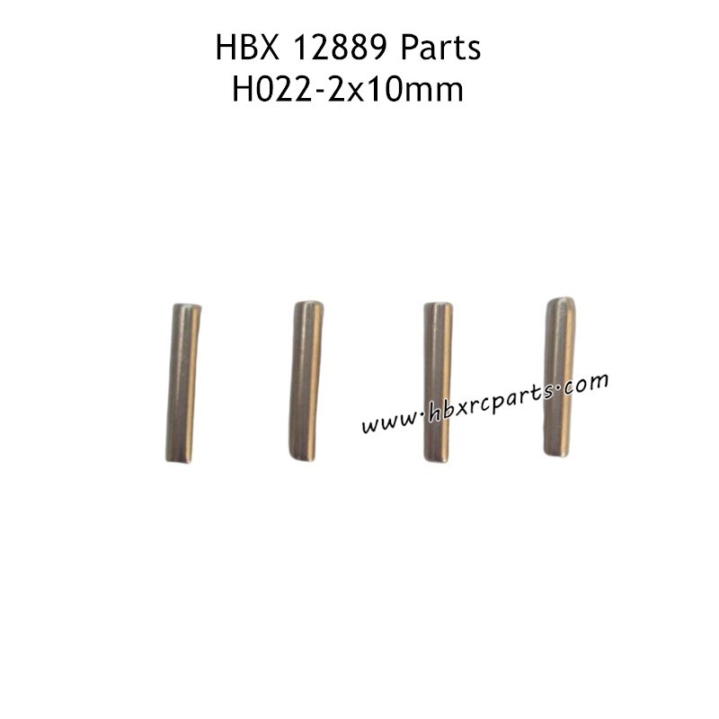 HAIBOXING HBX 12889 RC Truck Parts 2X10mm Wheel Hex Pins H022 HAIBOXING HBX 12889 RC Truck Parts 2X10mm Wheel Hex Pins H022
