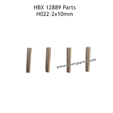 HAIBOXING HBX 12889 RC Truck Parts 2X10mm Wheel Hex Pins H022