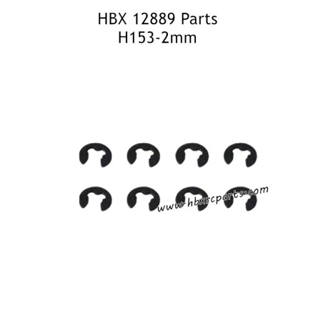 HAIBOXING HBX 12889 RC Truck Parts 2MM E-Clip H153