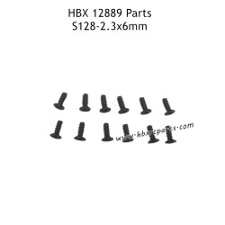 HAIBOXING HBX 12889 RC Truck Parts 2.3X6mm Countersunk Self Tapping Screws S128