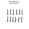 HAIBOXING HBX 12889 RC Truck Parts 2X12mm Round Head Self Tapping Screw S204