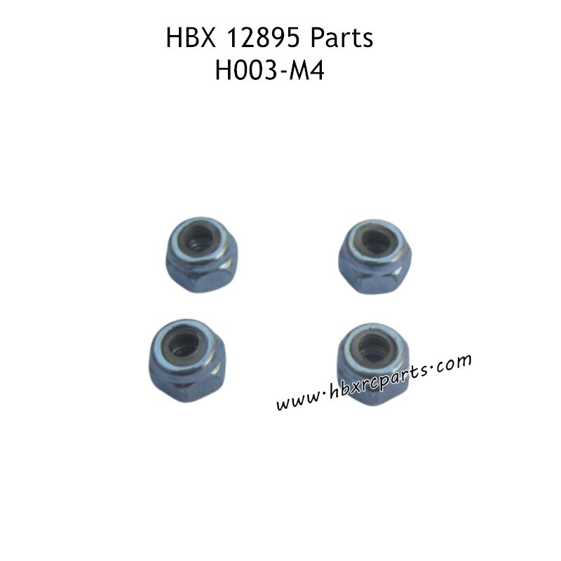 HAIBOXING HBX 12895 Parts M4 Lock Nuts H003 HAIBOXING HBX 12895 Parts M4 Lock Nuts H003