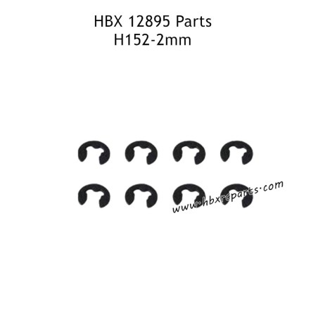 HAIBOXING HBX 12895 Parts 2MM E-Clip H153