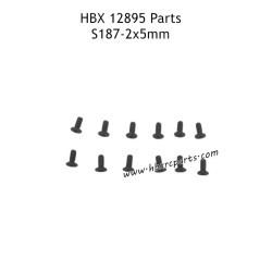 HAIBOXING HBX 12895 Parts 2X5mm Countersunk Screw S187