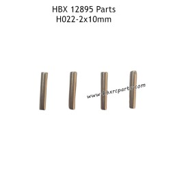 HAIBOXING HBX 12895 Parts 2X10mm Wheel Hex Pins H022