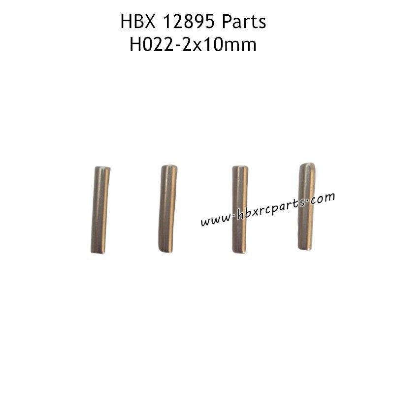 HAIBOXING HBX 12895 Parts 2X10mm Wheel Hex Pins H022 HAIBOXING HBX 12895 Parts 2X10mm Wheel Hex Pins H022