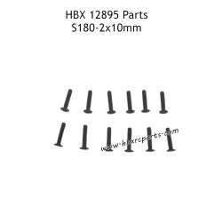 HAIBOXING HBX 12895 Parts 2X10mm Countersunk Screw S180