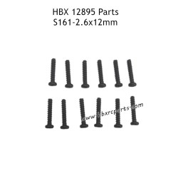 HAIBOXING HBX 12895 Parts 2.6X12mm Round Head Self Tapping Screws S161