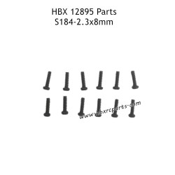 HAIBOXING HBX 12895 Parts 2.3X8mm Round Head Self Tapping Screw S184