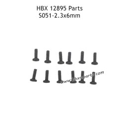 HAIBOXING HBX 12895 Parts 2.3X6mm Round Head Self Tapping Screw S051