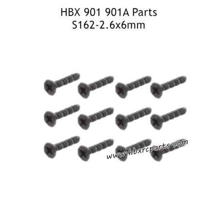 HAIBOXING HBX 901A Parts 2.6x6mm Screws S162