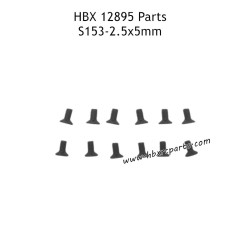 HAIBOXING HBX 12895 Parts 2.5X5mm Countersunk Screw S153