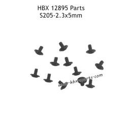 HAIBOXING HBX 12895 Parts 2.3X5mm Flange Head Self Tapping Screws S205