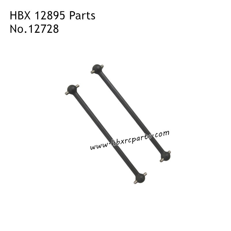 HBX 12895 Parts Front Drive Shafts 12728 HBX 12895 Parts Front Drive Shafts 12728