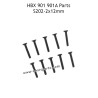 HAIBOXING HBX 901A Parts KBHO2x12mm Countersunk Self Tapping Screws S202