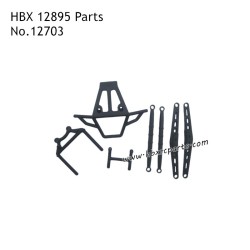 HAIBOXING HBX 12895 RC Car Parts Front Bumper and Body Posts 12703