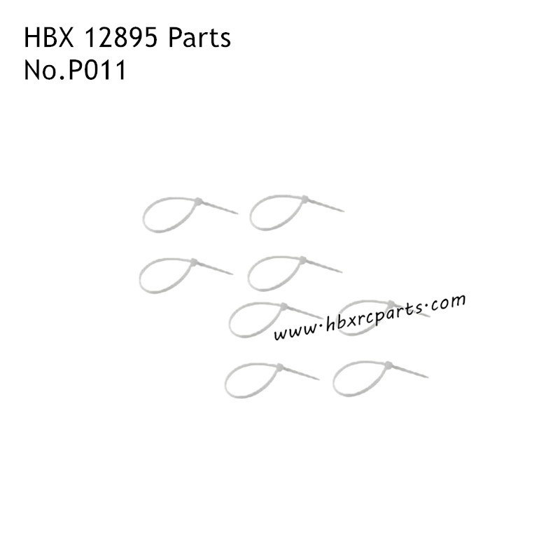 HAIBOXING HBX 12895 Parts Zip Ties P011 HAIBOXING HBX 12895 Parts Zip Ties P011