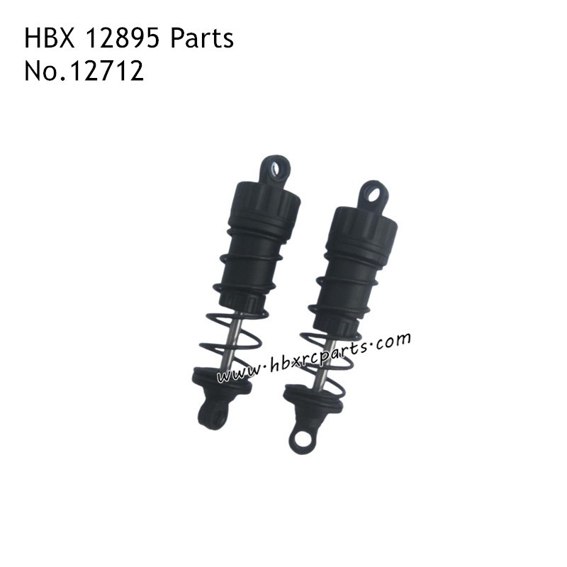 HBX 12895 Parts Front Shocks 12712 HBX 12895 Parts Front Shocks 12712
