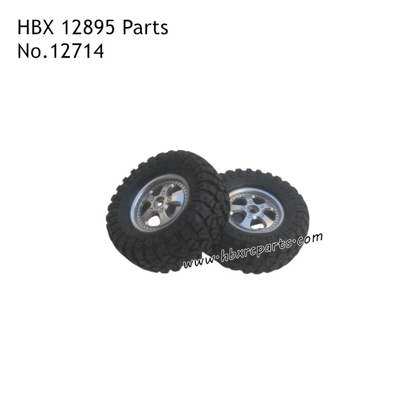 HBX 12895 Parts Wheels Complete 12714 HBX 12895 Parts Wheels Complete 12714