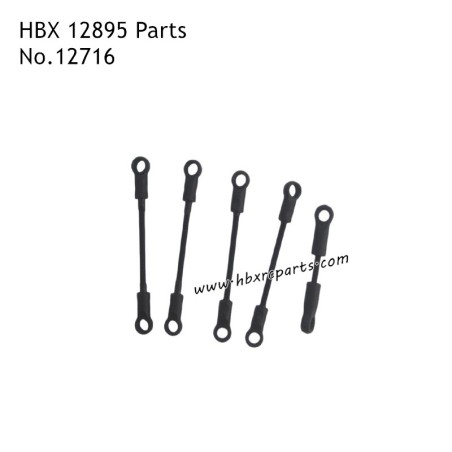 HBX 12895 Parts Front Steering Links and Servo Link and Front Links 12716