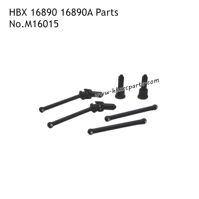 HBX 16890 16890A Parts Front and Rear Drive Shafts M16015 HBX 16890 16890A Parts Front and Rear Drive Shafts M16015