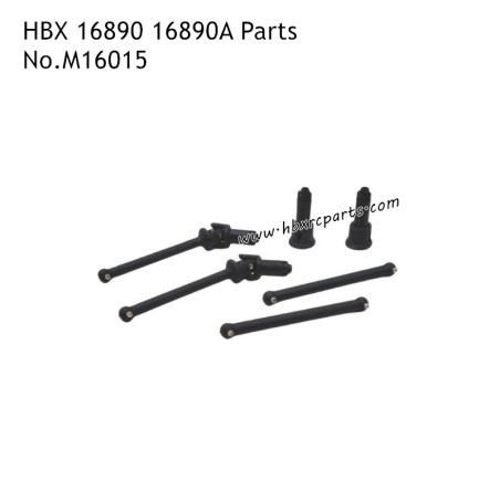 HBX 16890 16890A Parts Front and Rear Drive Shafts M16015