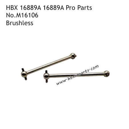 HBX 16889A 16889A Pro Destroyer Parts Metal Rear Dog Bones M16106
