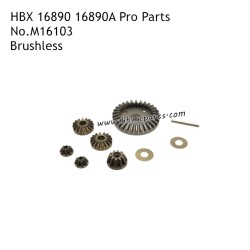 HAIBOXING HBX 16890A 16890A Pro Parts Metal Differential Gears Kit M16103