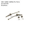 HAIBOXING HBX 16890A 16890A Pro Parts Metal Front Drive Shaft Set M16105
