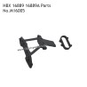 HAIBOXING HBX 16889 Parts Rear Bumper Assembly M16005