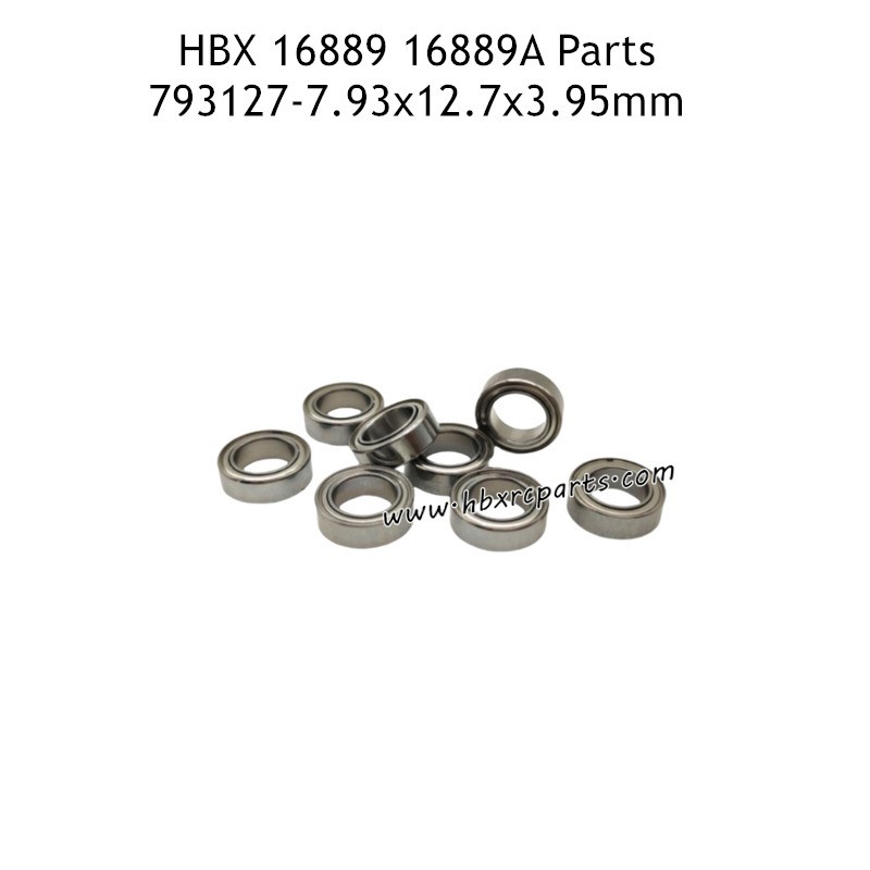 HAIBOXING 16889A Parts 7.93X12.7X3.95mm Ball Bearings 793127 HAIBOXING 16889A Parts 7.93X12.7X3.95mm Ball Bearings 793127