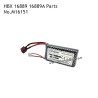 HBX 16889A RC Car Parts 7.4V 1600mAh Battery T Plug M16151