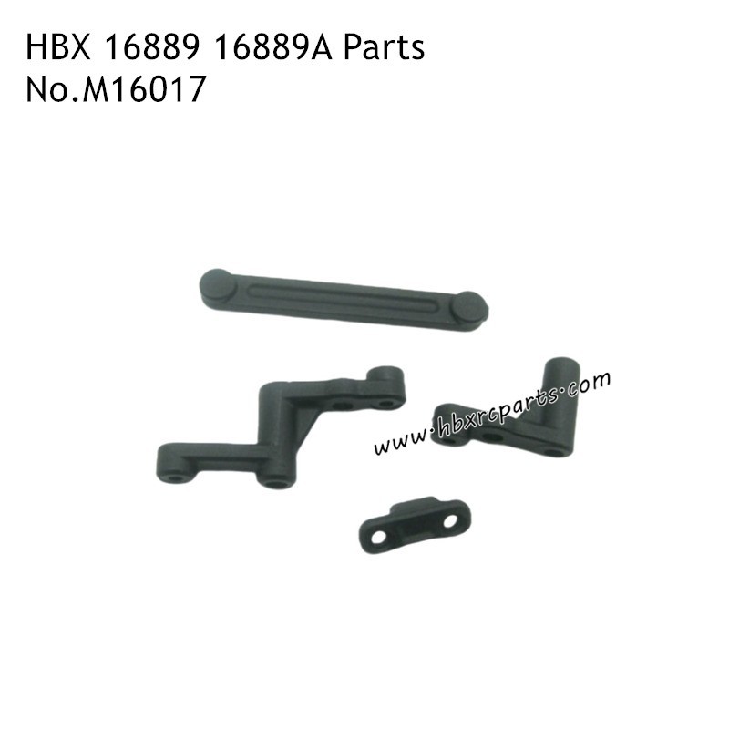 HAIBOXING 16889A Parts Steering Bushes and Ackerman Plate M16017 HAIBOXING 16889A Parts Steering Bushes and Ackerman Plate M16017