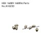 HBX 16889 RC Car Parts Steering Pivot Balls M16030