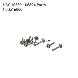 HAIBOXING 16889A Parts 2X8mm Pan Head Self Tapping Screws S007