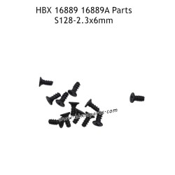 HAIBOXING 16889A Parts 2.3X6mm Countersunk Self Tapping Screw S128