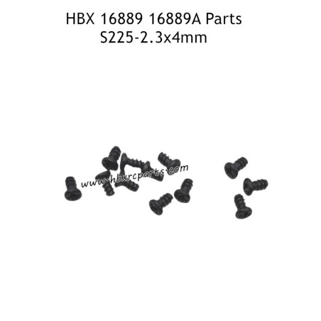 HAIBOXING 16889A Parts 2.3X4mm Pan Head Self Tapping Screws S225