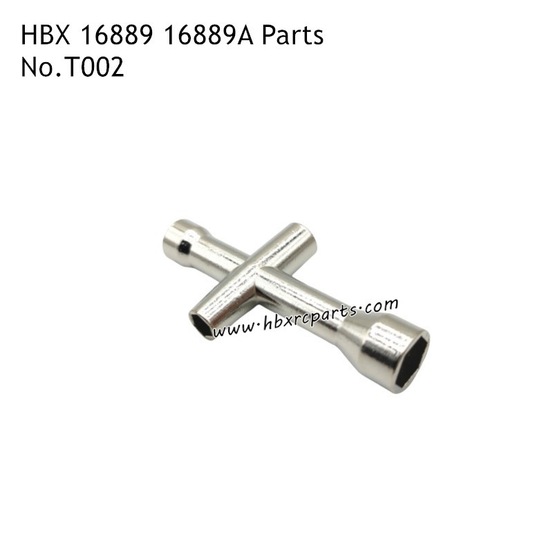 HBX 16889A Parts Small Cross Wrench T002 HBX 16889A Parts Small Cross Wrench T002