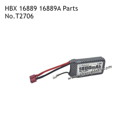 HBX 16889A RC Car Parts 7.4V 1800mAh Battery T2706